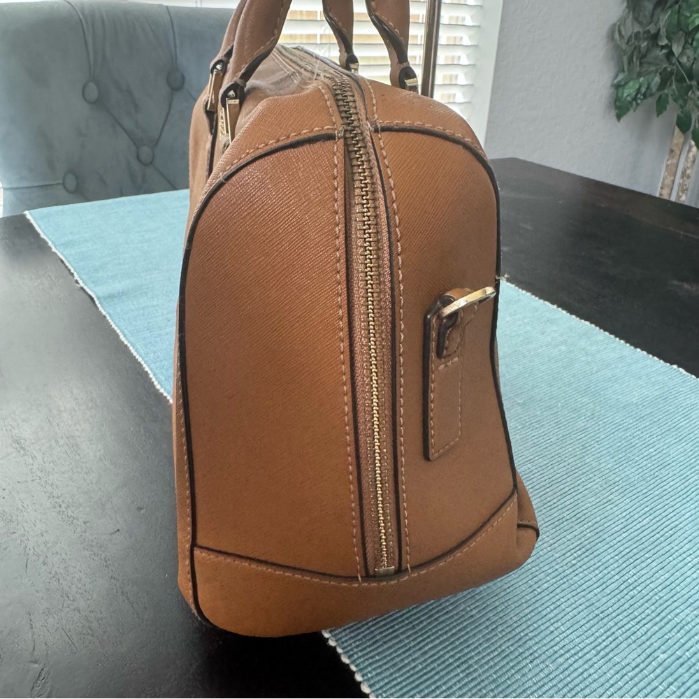 Tory Burch Tan Leather Satchel - Picture 6 of 11